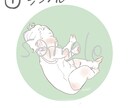 お子様の写真からイラスト作成します SNSのアイコンなどにどうぞ♡ イメージ2