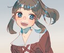 イラスト描きます アイコンに使えるイラストを描きます。胸上の人物画です。 イメージ3