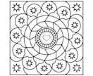 5分で頭を空っぽにする大人の塗り絵：解説あります 郵送対応＋全ページPDFのダウンロード特典付 イメージ2