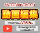 20分の素材から”見やすい10分”に編集します 言い直しカット&フルテロップ付きで、”伝わる10分”が完成！ イメージ1