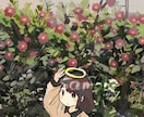 背景あり一枚絵を作成します 自然背景＋キャラクターで印象に残る一枚に仕上げます イメージ7