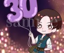 アイコン等可愛いイラスト描きます 推しさんのお祝い、素敵なお2人の等イラスト描かせてください！ イメージ4