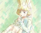 手書き風のかわいらしいイラストを作成します ふわふわした可愛いイラストを描けます イメージ8
