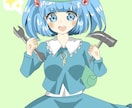 可愛い女の子描きます！ます 自分だけのオリジナルスタンプやアイコンを作ります！ イメージ6
