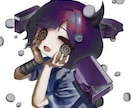 厚塗りでアイコン描きます 暗い作風での厚塗りが得意です！ イメージ8