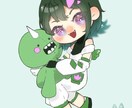 オリジナルグッズに使えるミニキャラ描きます 安い！可愛い！商用利用可！あなただけのミニキャラ！！ イメージ3