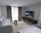 20枚まで変更無料！住宅の3Dパースを制作します 家具の位置変更、カラー変更等による比較検討をしたい方へ イメージ2