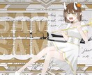 歌ってみた等サムネイル,MVイラスト描きます 本家様の構図に寄せた貴方のためのイラストを イメージ3