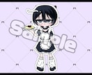 商用利用可！可愛いデフォルメキャラを描きます 【限定5枠】ジト目や病みかわイラストが好きな方におすすめ イメージ4