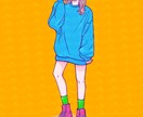 商用OK☆伝わるイラストカット作成いたします 実績あり！Webに雑誌に！POPなオリジナルの素材で好印象に イメージ5