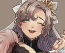 SNSアイコン描きます オリキャラ・よその子を描きます。男女どちらも対応可能。 イメージ5