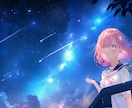 最高品質の綺麗で可愛い１枚絵を描きます アイコンや動画用や配信用1枚絵、vデザインや挿絵など イメージ5