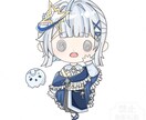 オリジナルキャラクター制作のお手伝い致します 設定からラフ画・SDキャラクター制作まで幅広く行います イメージ3