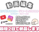 ショート動画ロング動画作成します 個性100%の動画、作らせてください❗️ イメージ1