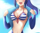 人物メインでイラスト描きます オリキャラ大歓迎！キャラデザが必要な方も相談してください。 イメージ1