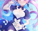 商用利用可能！可愛い1枚絵描きます 思わずはっと目を引くイラスト描きます♪ イメージ2