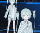 Vtuberさん向け3Dモデルつくります vroidで配信、MMDやVRchatで使えるモデル制作 イメージ8