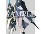 様々な用途の立ち絵イラスト制作承ります TRPG、配信用、など様々な用途の立ち絵制作致します！ イメージ5