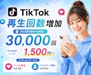 最安値⭐️3万回〜TikTok再生回数増やします ⭐️いいね、フォロワー増加にも対応(高品質の自然増加)⭐️ イメージ1