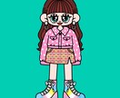 似顔絵風イラストお描きします ポップでハッピーな似顔絵風イラスト イメージ4