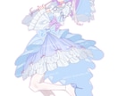きゅんとする女の子描きます 個人様のアイコンから活動者様の立ち絵など幅広い分野対応可能〇 イメージ2