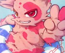商用OK！映えるケモノ・人外イラストお描きします アイコン・サムネ・立ち絵など！存在感のあるイラストをお届け！ イメージ4