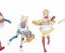 無料で無制限の修正！貴方だけをイラストを描きます アイコン 立ち絵 一枚絵 なんでも描きます！！ イメージ4