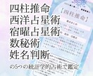 AI×占い×脳科学で人生の取扱説明書を作成します 複数の統計学的占術（命術）と脳科学で鑑定書を作成します イメージ2