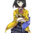 アニメテイストなイラストデザイン承ります 存在感と魅力のあるイラストでみんなの視線を集めませんか？ イメージ1