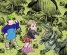ご希望のイラストを製作致します 漫画・アニメ系イラスト,ペン画による動物や風景等のリアル画 イメージ2