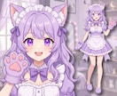後発Vtuber制作と配信活動に必要な素材作ります 配信画面/背景/ネームロゴ/離席中/待機中/OP/EDセット イメージ6