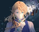 表紙絵・挿絵～創作小説用イラスト、描きます 幻想的・和・アンティークな世界観をイメージしている方へ イメージ3