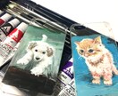 犬、猫の似顔絵イラストを描きます 家族と同様のペットの絵を飾りませんか。 イメージ3