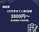 5記事19000で高品質なSEO記事を制作します モニター価格！コストを抑えて高品質な記事を作成します イメージ2