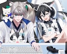 見応え・高級感のある綺麗な一枚絵お描きします サムネ/MV/グッズ/立ち絵等高品質なイラスト制作いたします イメージ2