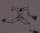 独特な画風でオリジナルのイラストを描きます 不思議な発想力で不思議な絵を描いてます イメージ2