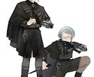 動画サムネに・顔中心キャライラスト描きます 雰囲気のある絵・大人、年齢を重ねたキャラが得意です イメージ3