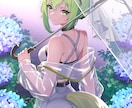 一枚絵作成承ります 季節やイベントに合わせた一枚絵を作成いたします イメージ1