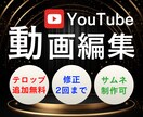 お急ぎ対応可能！YouTube動画編集いたします 丁寧な編集でスピード納品！丸投げOK！ イメージ1