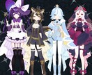 可愛いLive2Dモデル制作します キャラデザからモデリングまでおまかせください！ イメージ2
