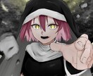 イラスト承ります アイコンや立ち絵、サムネイルなど、ご相談だけでもお気軽に！ イメージ5