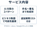 緊急対応｜仕事メール／見積返信文を即作成します 最短30分で初稿／当日納品・A/B案付き イメージ2