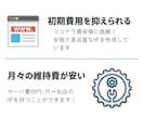 維持費の安い高品質のホームページ作成します 維持費99円〜/スマホ・地図・問合せ機能等も対応/HP イメージ3
