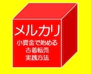 メルカリ古着転売に特化‼︎初心者の戦い方教えます これからメルカリでお小遣い稼ぎをしたい方 イメージ1