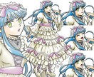 立ち絵を描きます あなただけのオリジナルキャラクターを使いませんか？ イメージ2