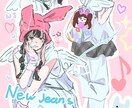 可愛い女の子のイラスト承ります 現役美大生です！4年で時間あるのでスピード納品可能です！ イメージ6