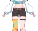 キャラクターイラストをお描きします Vデビュー、TRPG等でオリジナルキャラクターが必要な方へ イメージ2