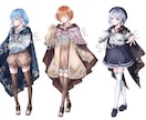 商用可◎キラキラしたイラストお描きします MV/配信サムネイル/立ち絵/グッズ等幅広く対応◎ イメージ9