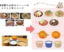 行きたくなるイラスト描きます ★カフェメニューやペットなどのイラストをほわっとご提供！ イメージ2