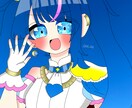 ゆめかわなイラストを描きます 全身、バストアップ、動画用イラストなどを描きます イメージ3
